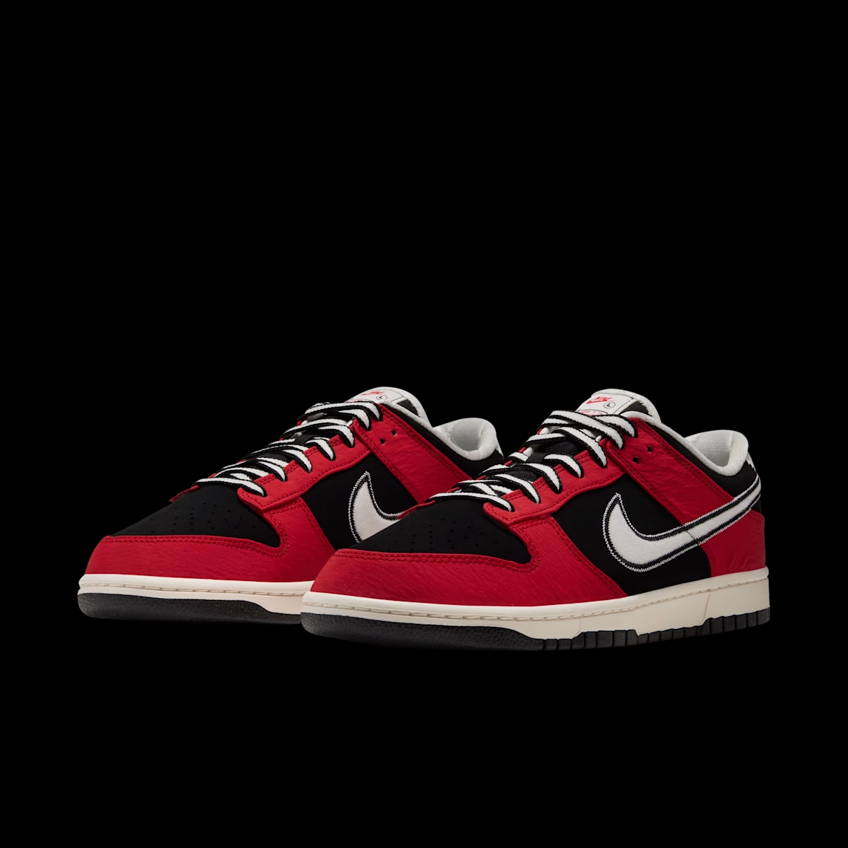 Nike Dunk Low Retro 'Black & University Red' IQ0157-001