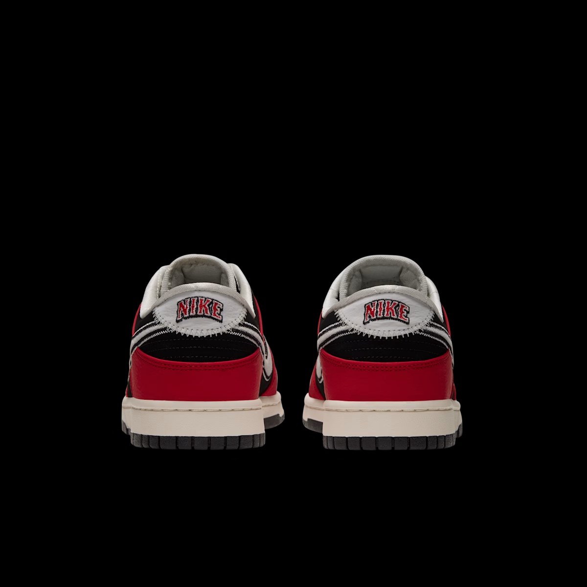 Nike Dunk Low Retro 'Black & University Red' IQ0157-001