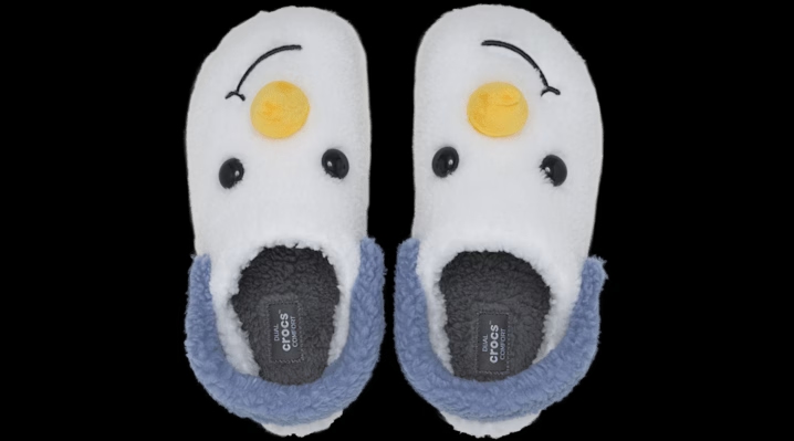 Crocs Classic Cozzzy Snowman Slipper Pantoffels 'missing' 214719-1G5