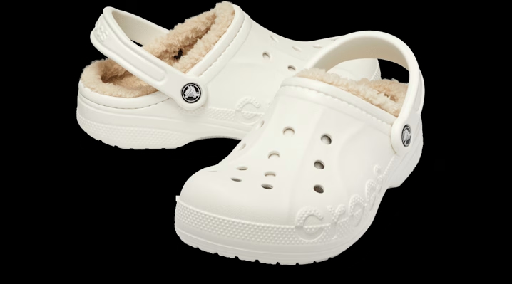 Crocs Baya Lined Clogs 'Almost White' 205969-1CN
