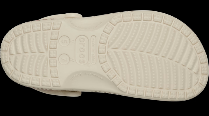Crocs Baya Holiday Graphic Clogs 'Cobblestone' 211938-2V3