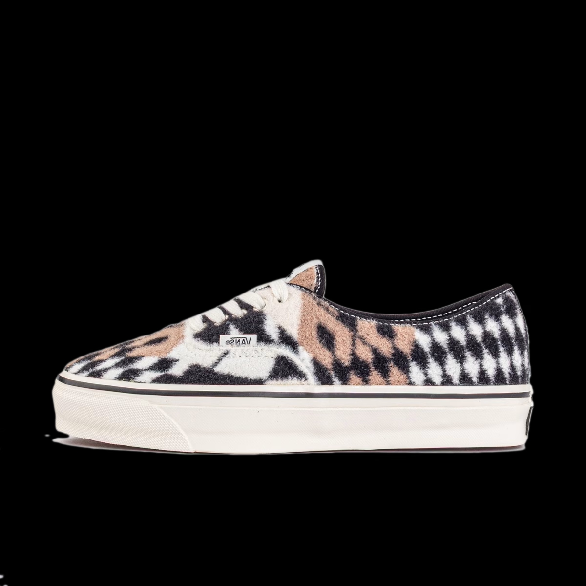 Pringle of Scotland x Vans Authentic 44 'Black Marshmallow' VN000EK4BPR1