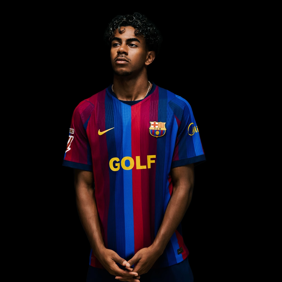Tyler The Creator GOLF WANG x Nike FC Barcelona Jersey 'El Clásico Edition' null