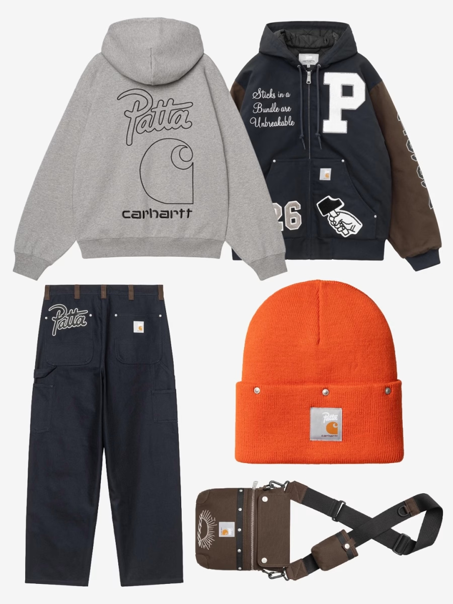 Patta x Carhartt WIP Apparel Collection FW26 null