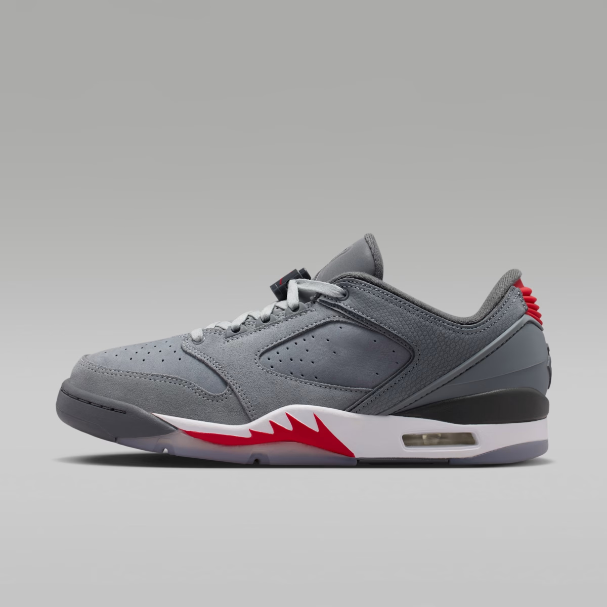 Air Jordan Sixty Plus Low 'Cool Grey & University Red' IH2047-008