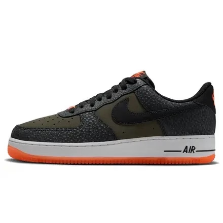 Nike Air Force 1 '07 'Black & Total Orange' IX6731-010