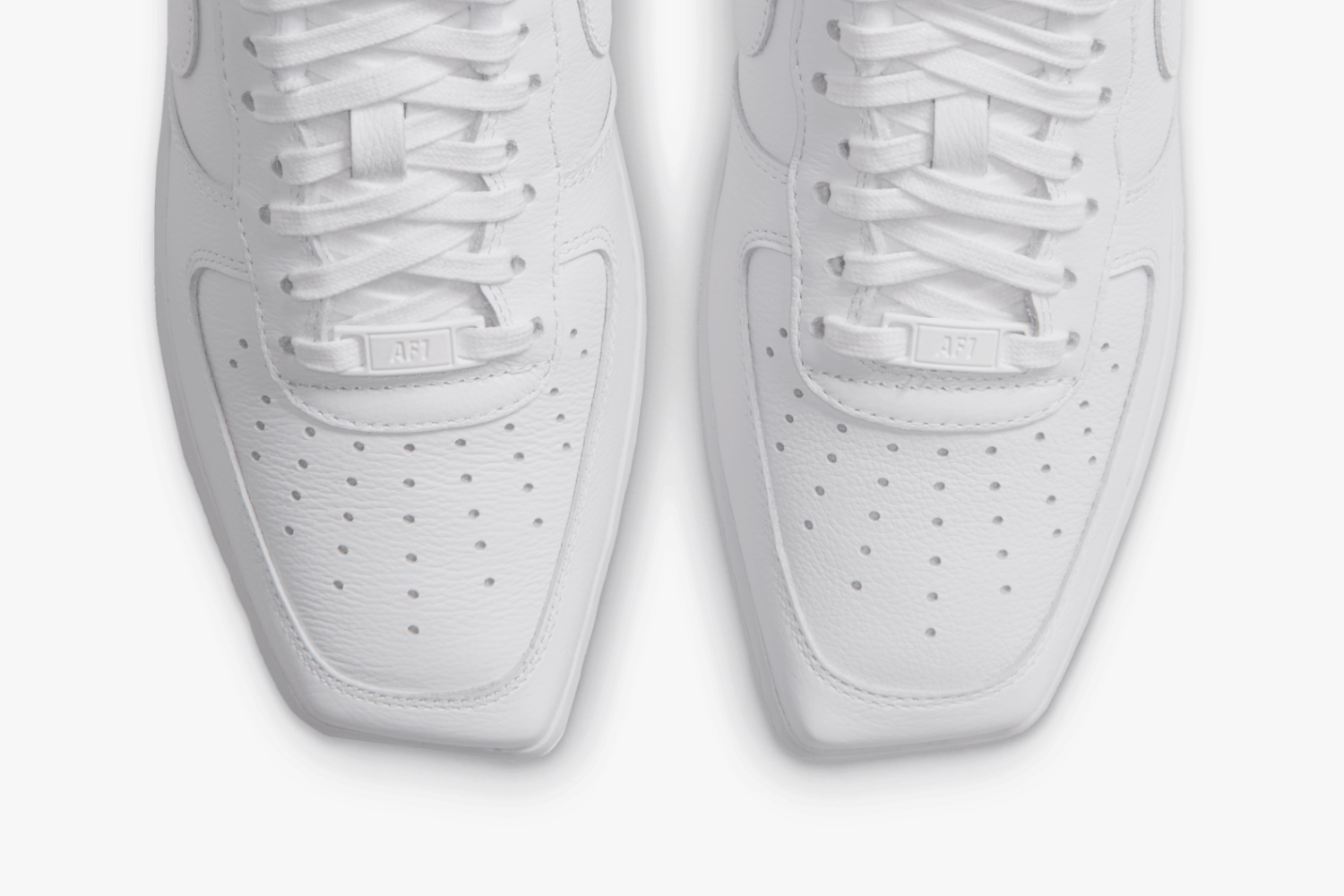 Nach 44 Jahren runder Spitze wagt Nike den Bruch: Der Air Force 1 wird eckig