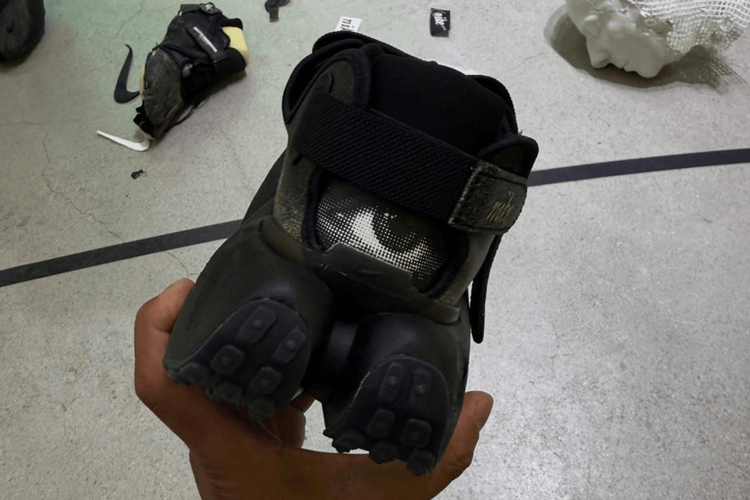 Melitta Baumeister moulds the Nike Rift into the Rift Rocker