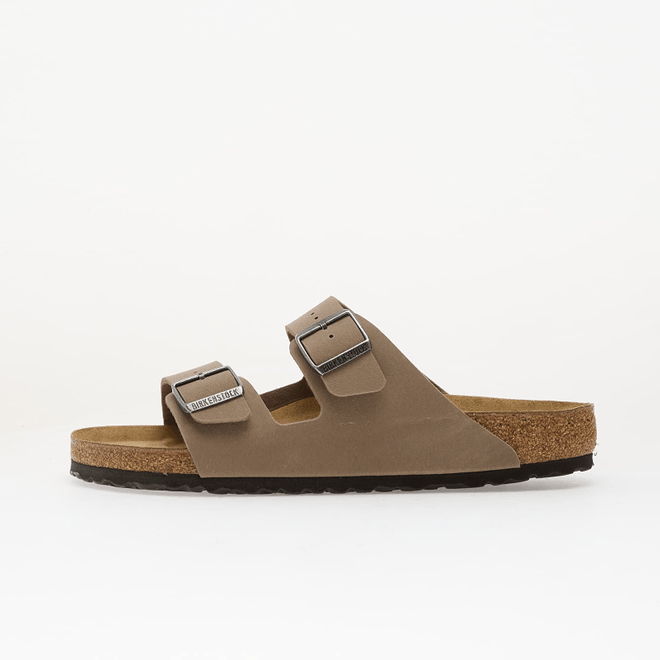 Birkenstock Arizona Birkibuc Unisex Gray Taupe 1032019