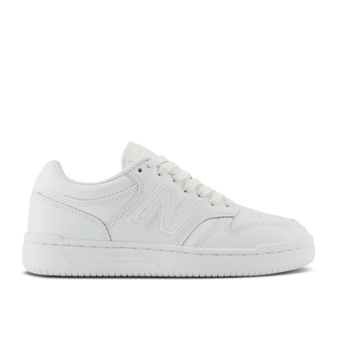 New Balance 480 Big Kid 'Triple White' GSB4803W