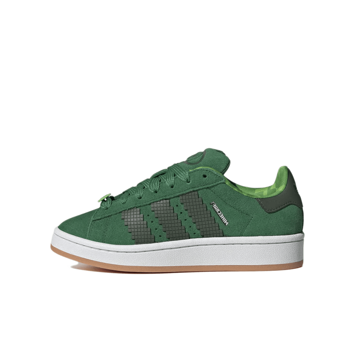 Minecraft x adidas Campus 00s GS 'Green' JS3778
