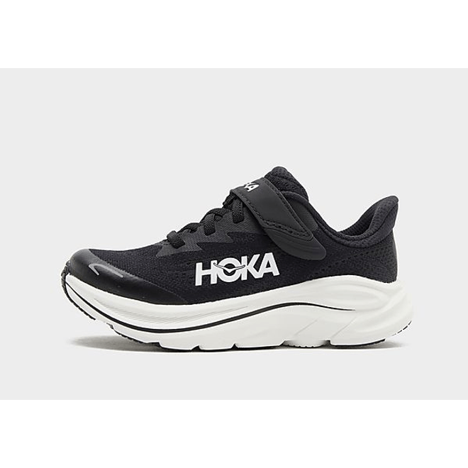 HOKA Kid's Clifton 10 Road Running Black 1168873-BWHT
