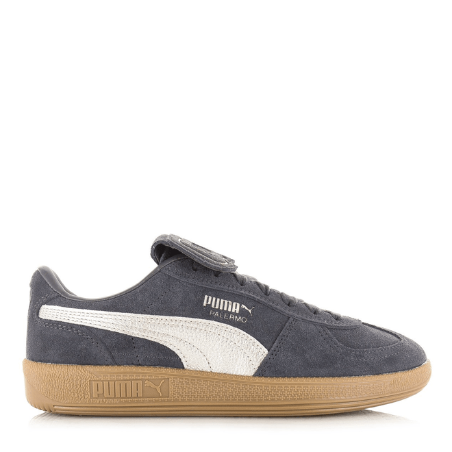Palermo Premium Metallic Dusky Gray Suede Dames 404021-02