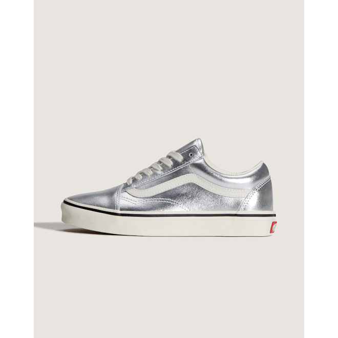 Vans Old Skool LEATHER METALLIC SILVER VN000E8WH27