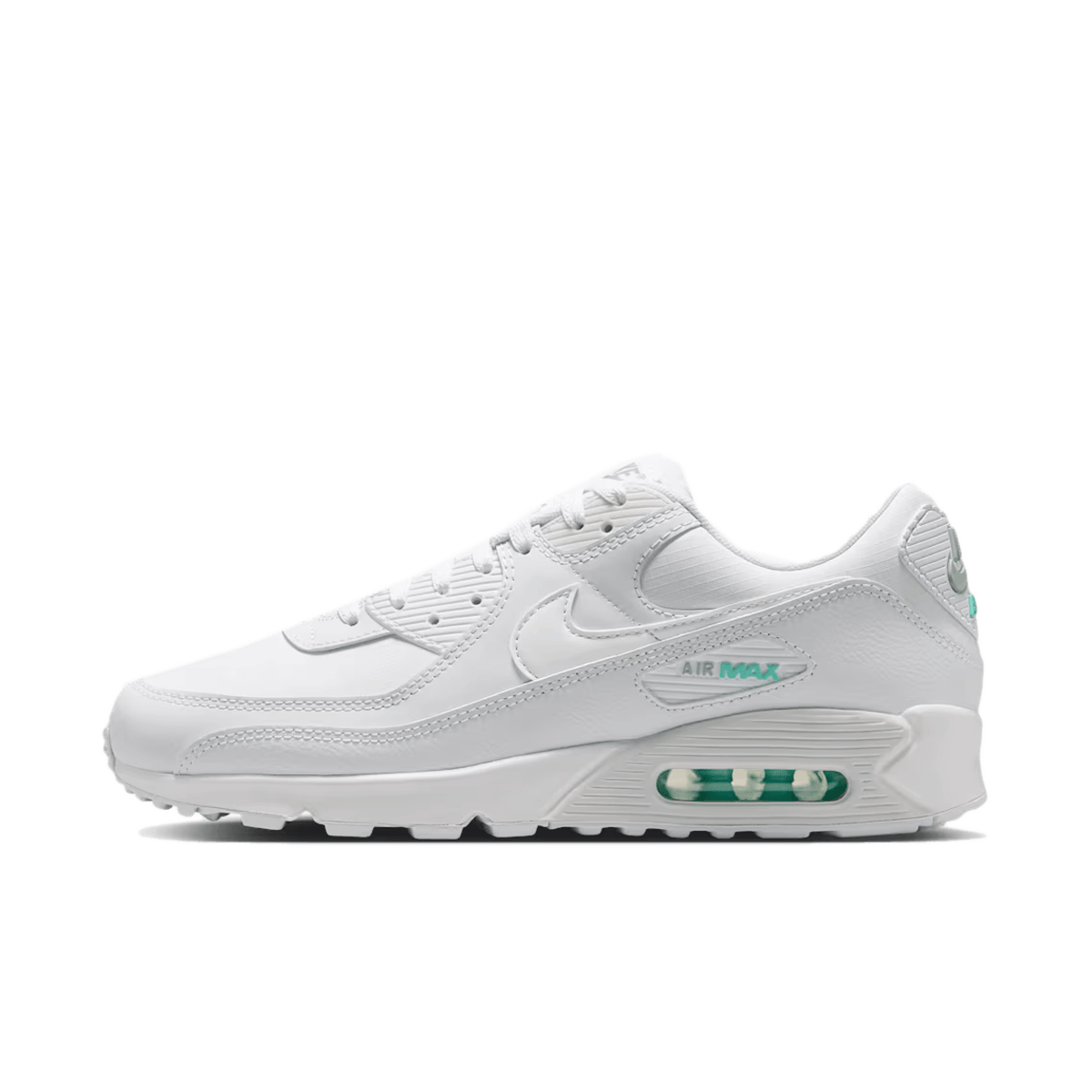 Nike Air Max 90 'White & Hyper Turquoise' IB7680-101
