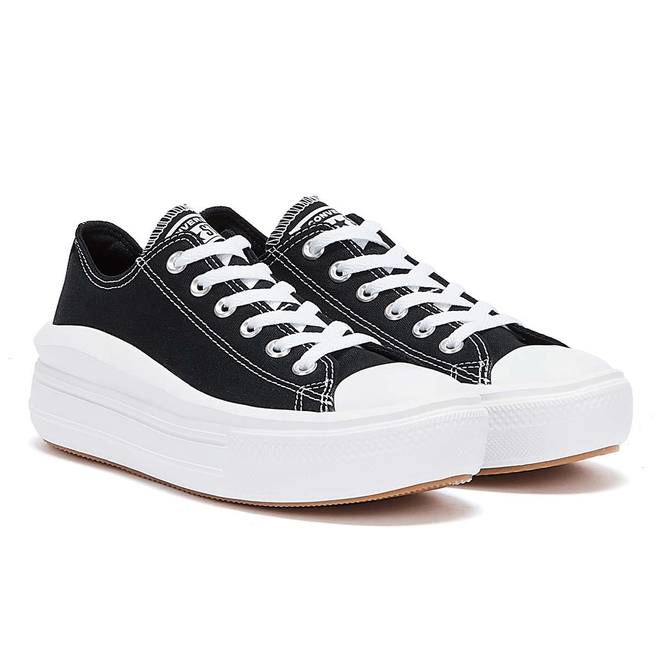 Converse Move Platform Ox Womens Black / White Trainers 570256C