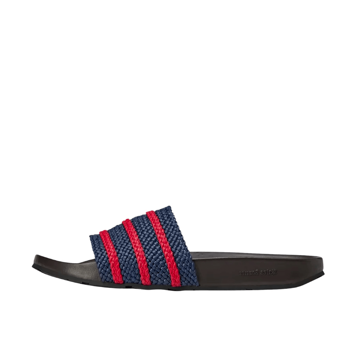 Wales Bonner x adidas Adilette Night Indigo Scarlet 'Black' KI3388