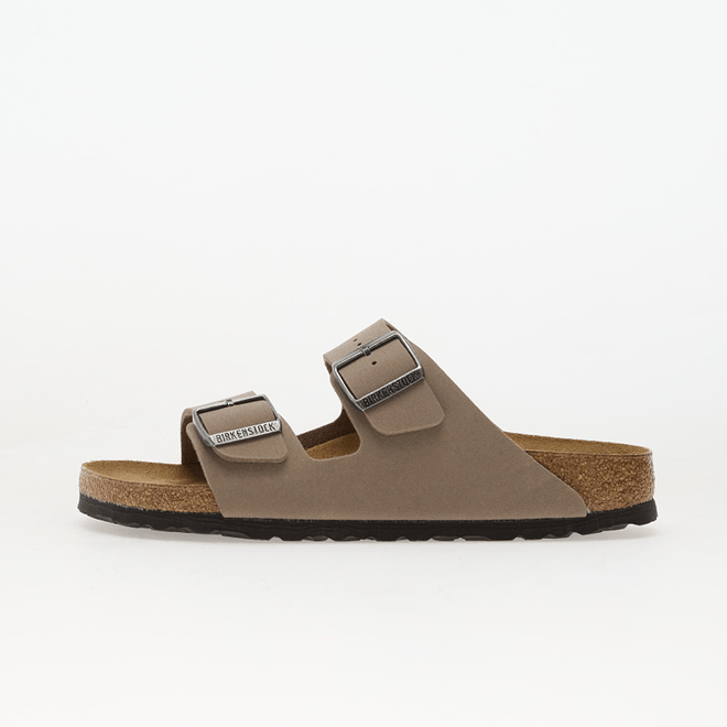 Birkenstock Arizona Birkibuc Unisex Gray Taupe 1032070