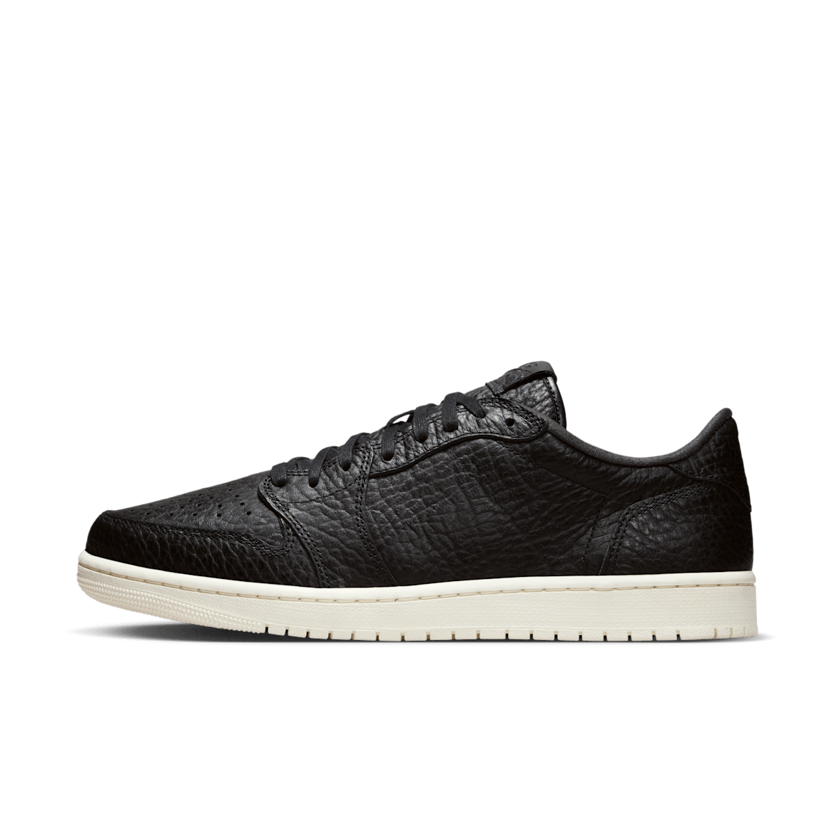 Air Jordan 1 Low No Swoosh 'Black' 848775-005