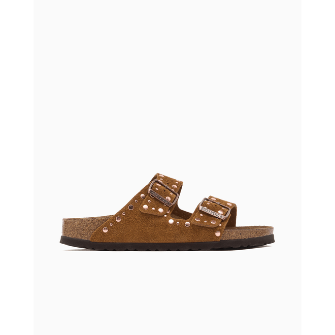BIRKENSTOCK Women's Arizona Rivet Suede Leather Narrow 1031731