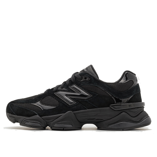 New Balance 9060 'Triple Black Suede Patent' U9060ZBO