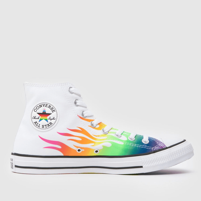 Converse Chuck Taylor All Star Pride White/Chaos Fuchsia A15780C
