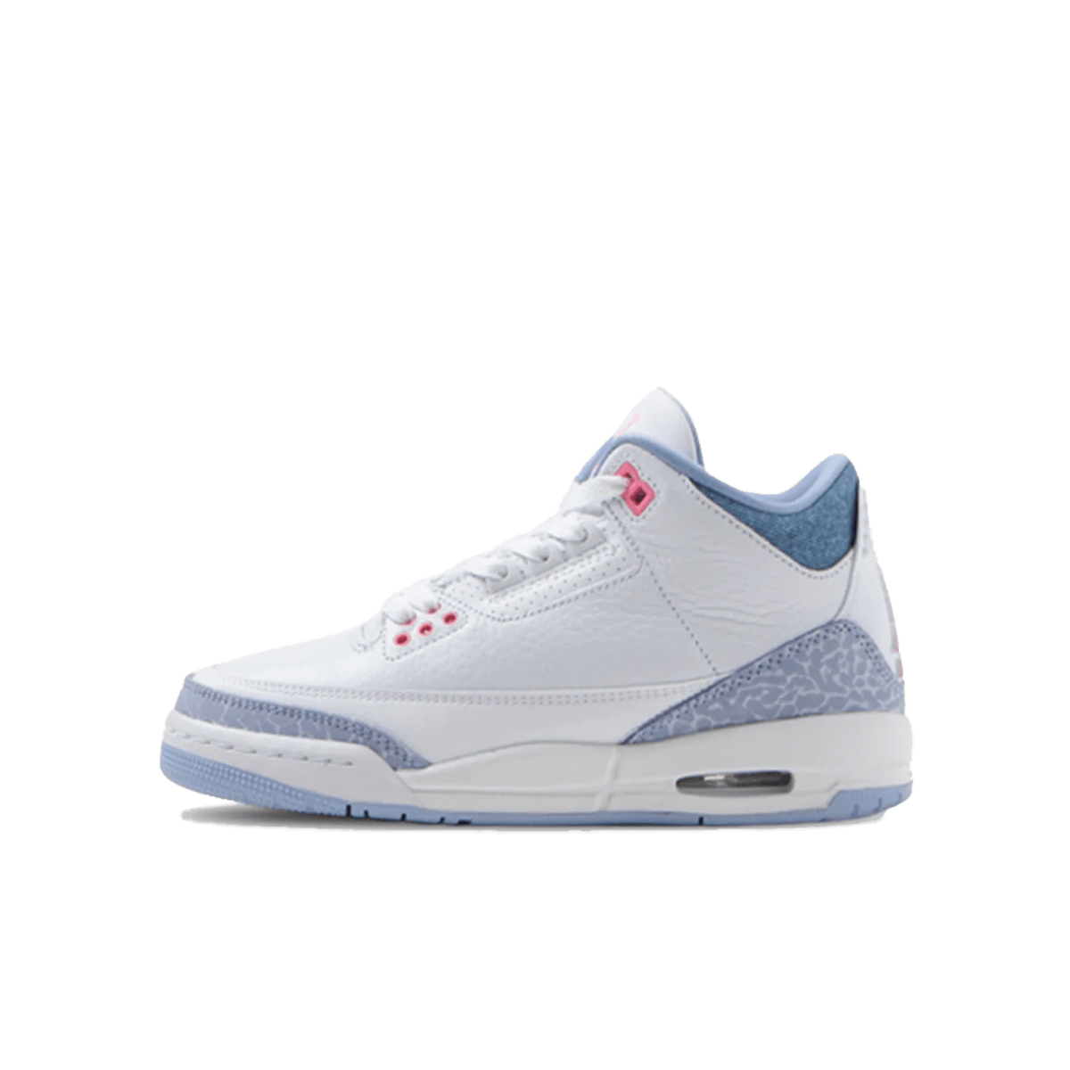 Air Jordan 3 Retro GS 'White & Pink Glow' HQ0784-101