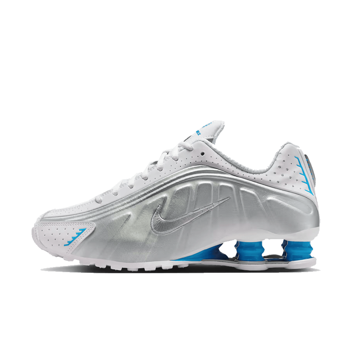 Nike Shox R4 WMNS 'White & Blue Hero' AR3565-105
