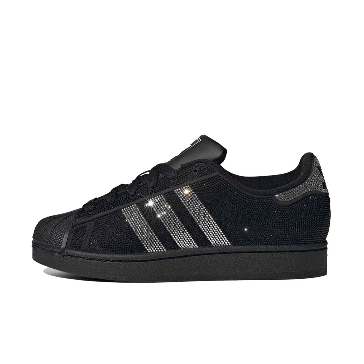 adidas Superstar II Rhinestone 'Black Silver' IH4200