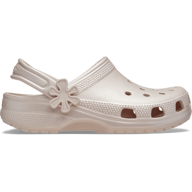 Crocs Kids Classic Pearl Shine Clogs Quartz 212814-6UR