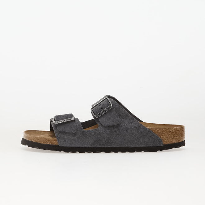 Birkenstock Arizona Suede Leather Unisex Charcoal 1031625