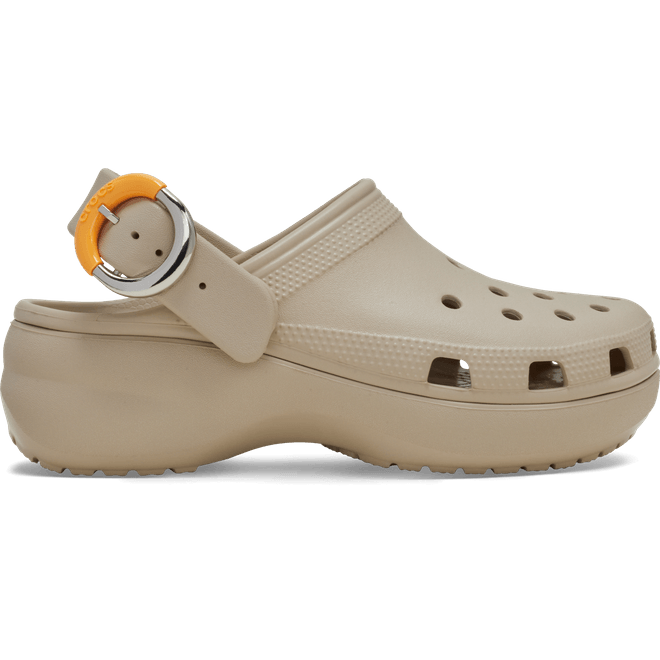 Crocs Women Classic Platform Dipped Buckle Clogs Dulcé 213230-2NM