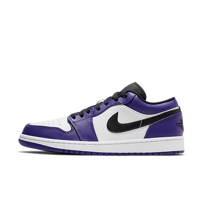 Jordan 1 Low Court Purple White 553558-500