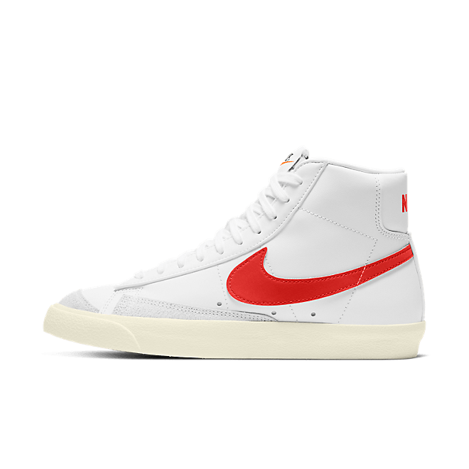 Nike W Blazer Mid '77 White Habanero Red Sail CZ1055-101