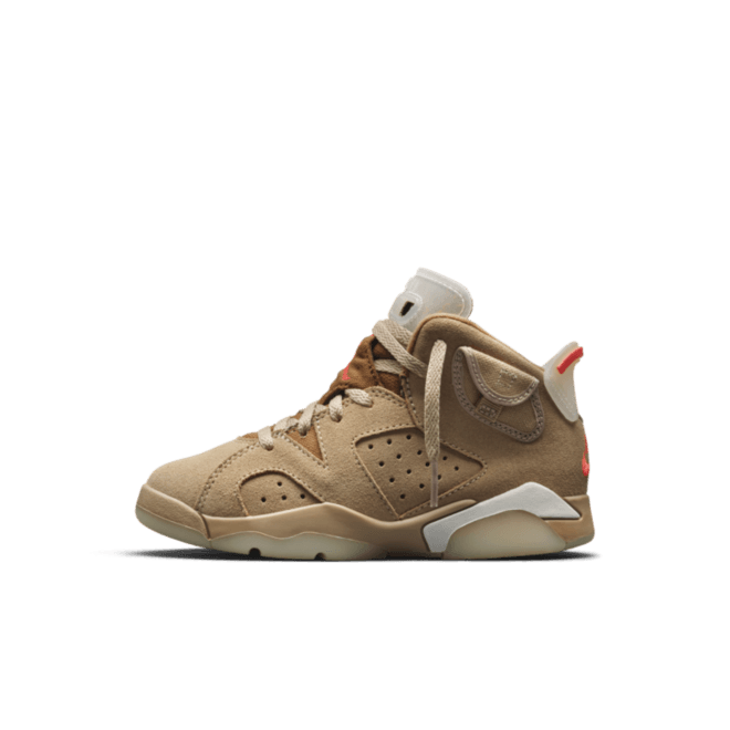Travis Scott X Air Jordan 6 PS 'British Khaki' DH0693-200