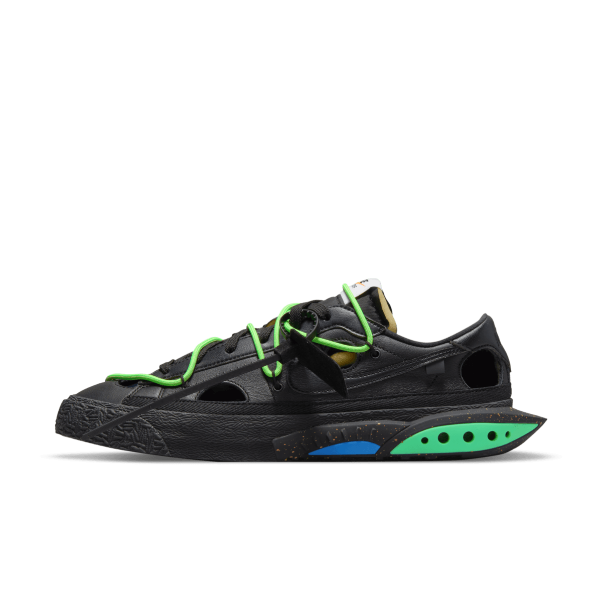 Off-White x Nike Blazer Low 'Electro Green' DH7863-001