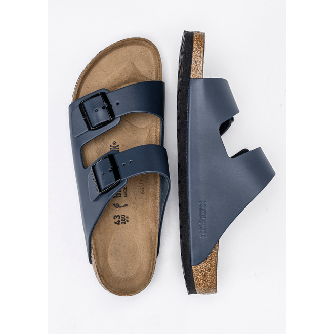 Herren Pantoletten Blau Birkenstock Arizona NL 51153
