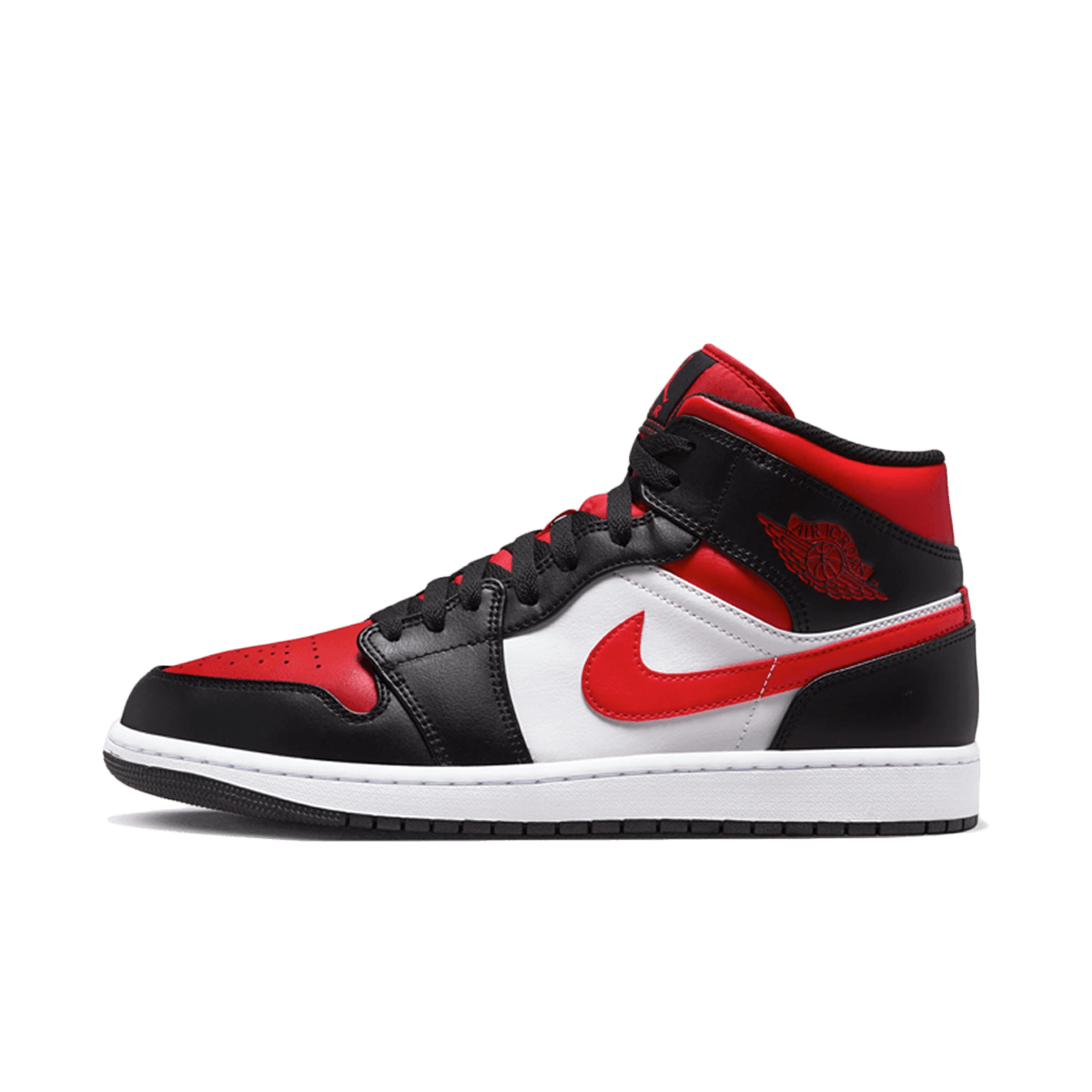 Air Jordan 1 Mid 'Bred Toe' 554724-079