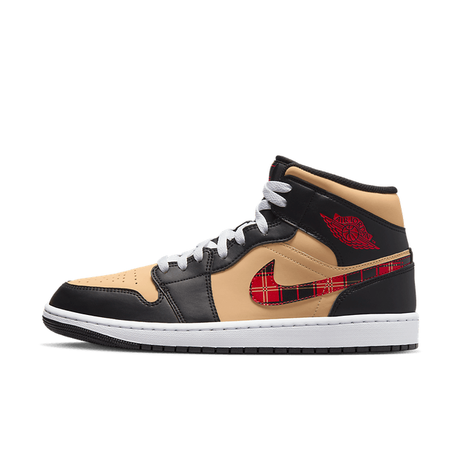 Air Jordan 1 Mid SE 'Tartan Swoosh' DZ5329-001