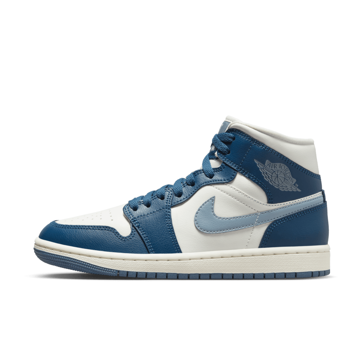 Air Jordan 1 Mid WMNS 'Sky French Blue' BQ6472-414