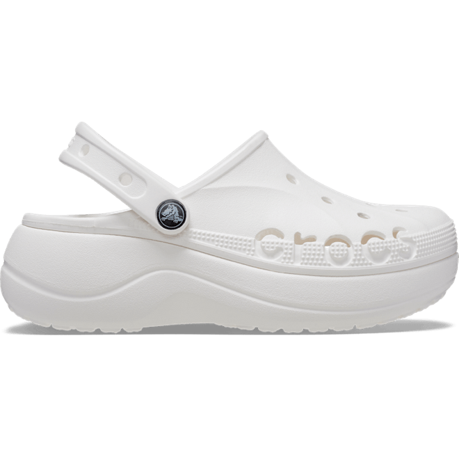 Crocs Baya Platform ClogsWhite 208186-100