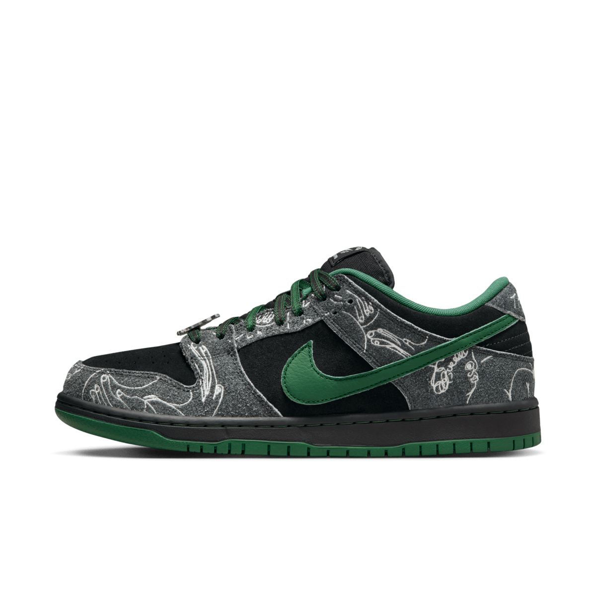 There Skateboards x Nike SB Dunk Low 'Gorge Green' HF7743-001