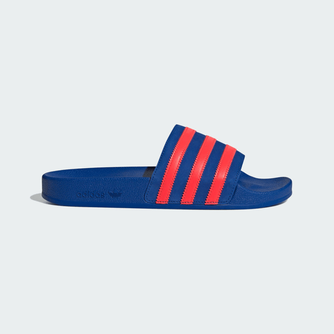 adidas Adilette Slide 'Power Blue & Solar Red' JH9002