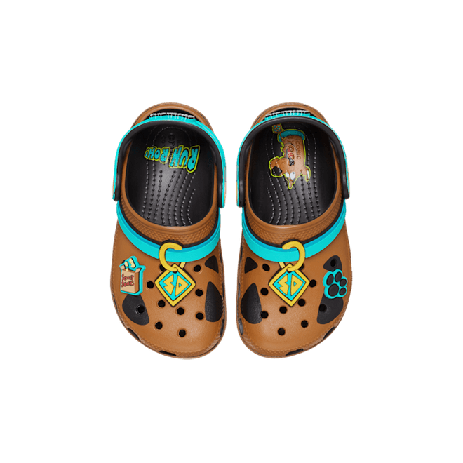 Crocs Kids Toddlers Scooby Doo Classic Clogs Black 210501-001