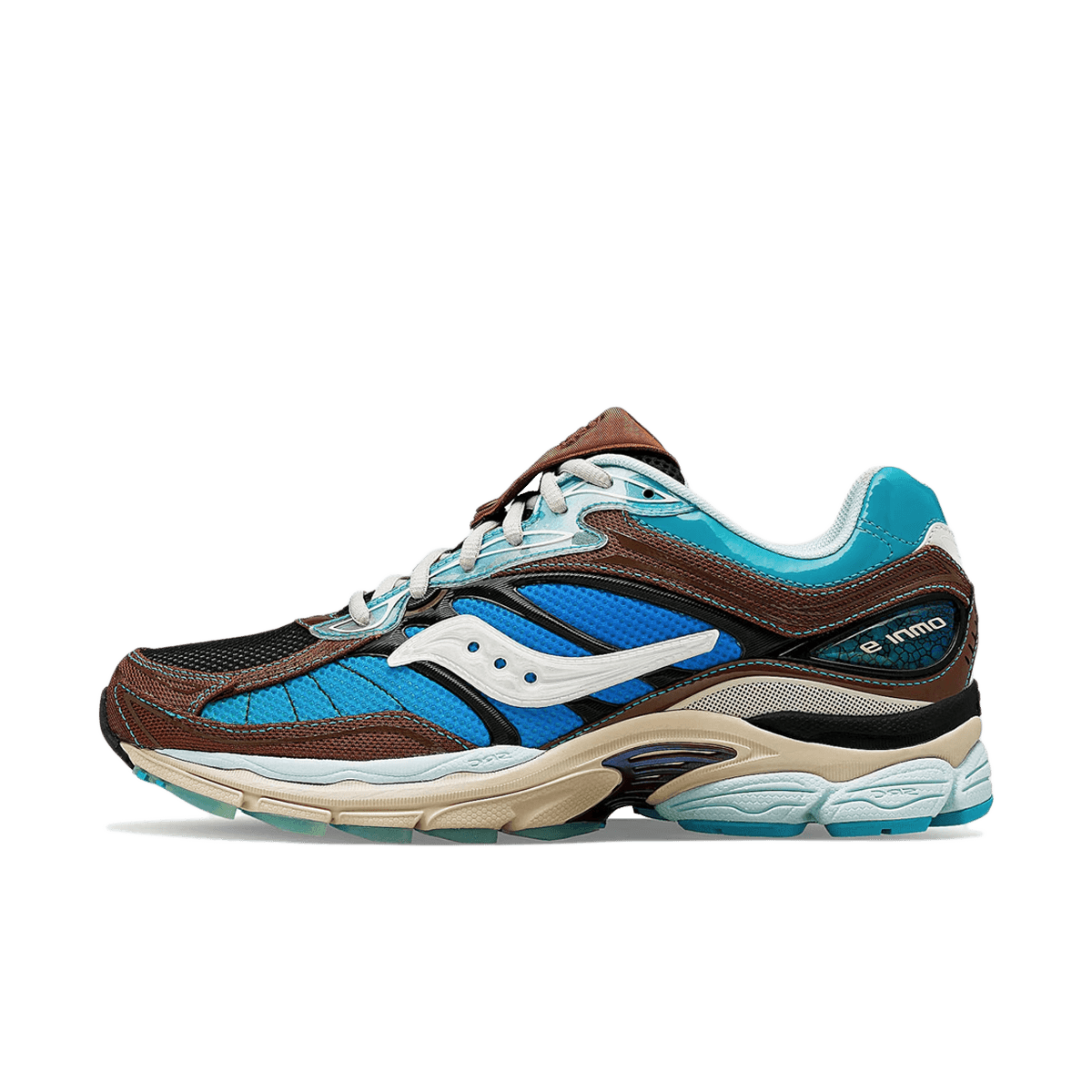Footpatrol x Saucony Progrid Omni 9 'Blue & Brown' S70923-1