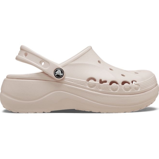Crocs Baya Platform Clogs Barely Pink 208186-6PI