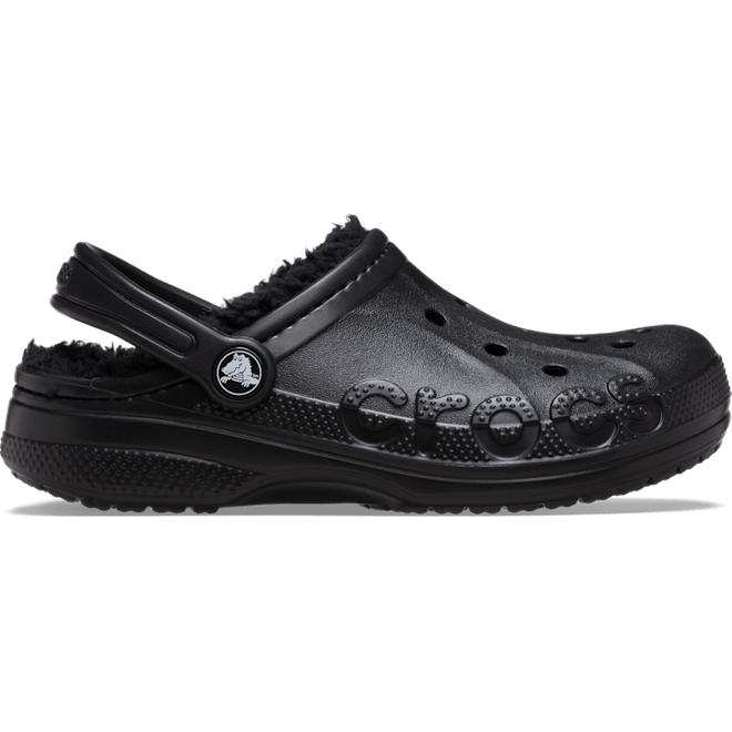 Crocs Baya Lined Clogs Kinder Black 207500-001