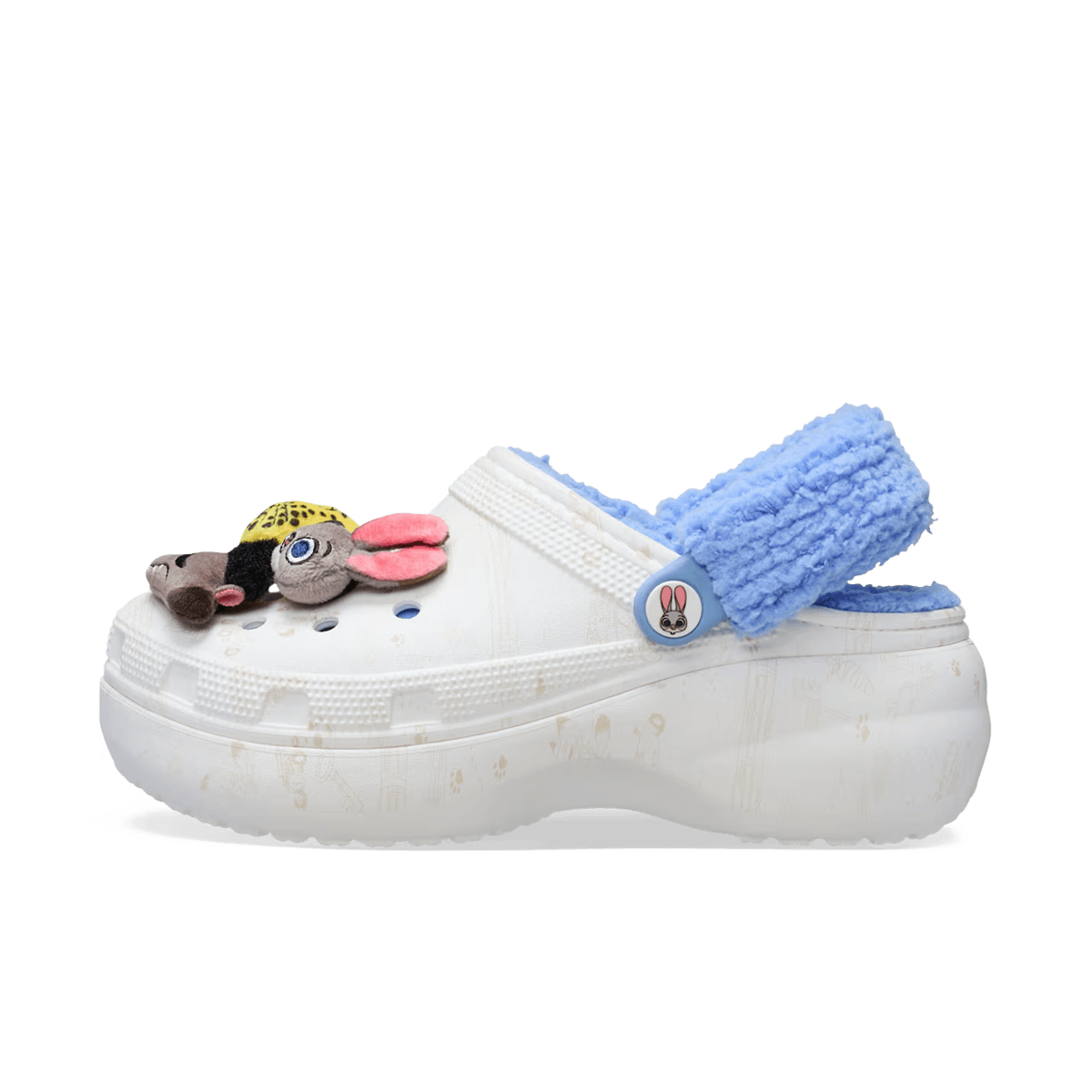 Disney x Crocs Classic Platform Lined Clog 'Zootopia 2' 211751-90H