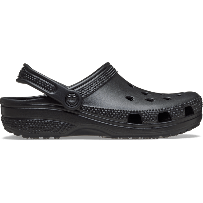 Crocs Classic Hearts Cut Out Clogs Black 213441-001
