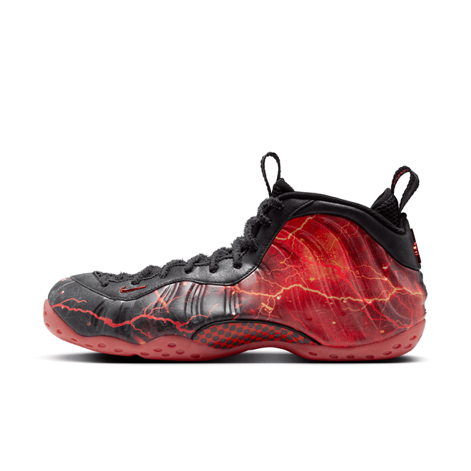 Nike x Stranger Things Air Foamposite One PRM QS Red Black IR7336-001